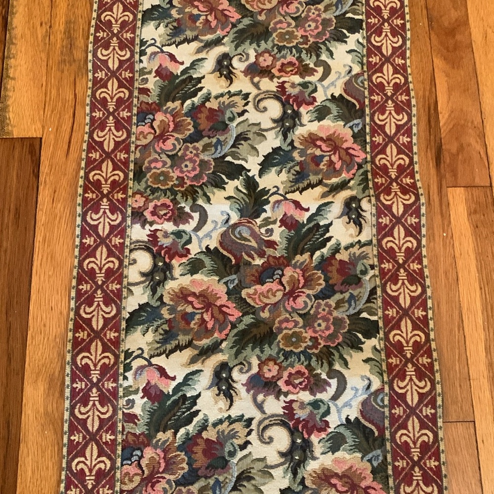 Antique table runner - Picture 3 of 13